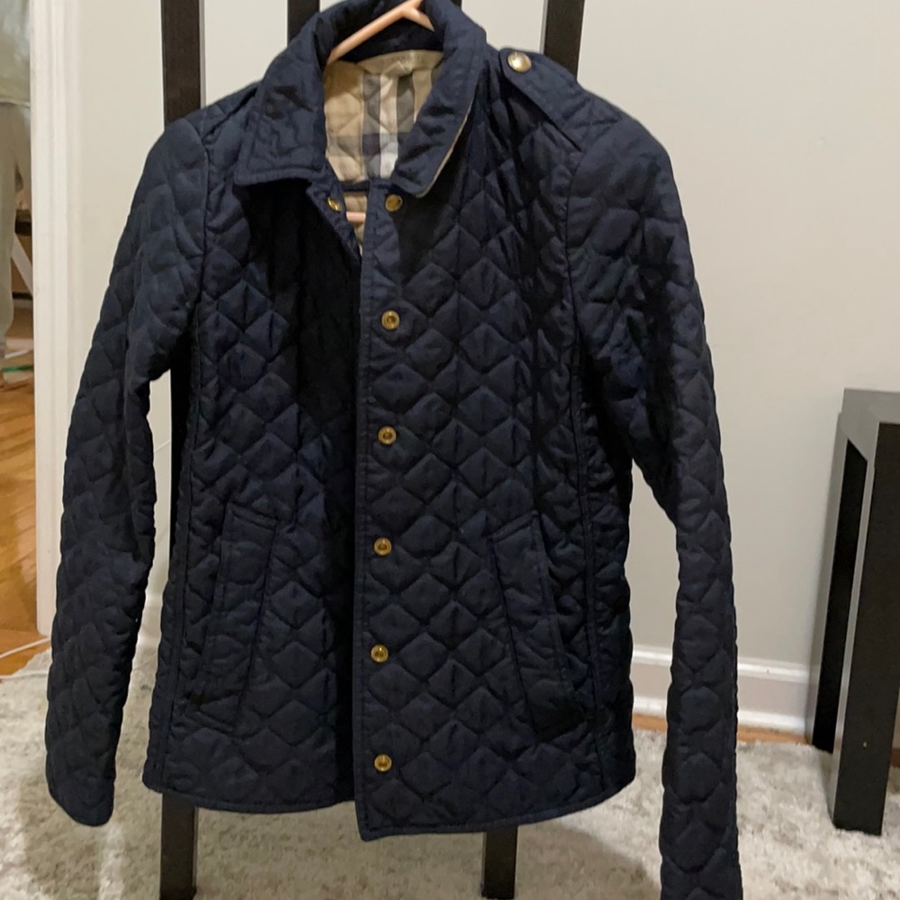 Burberry jacket.